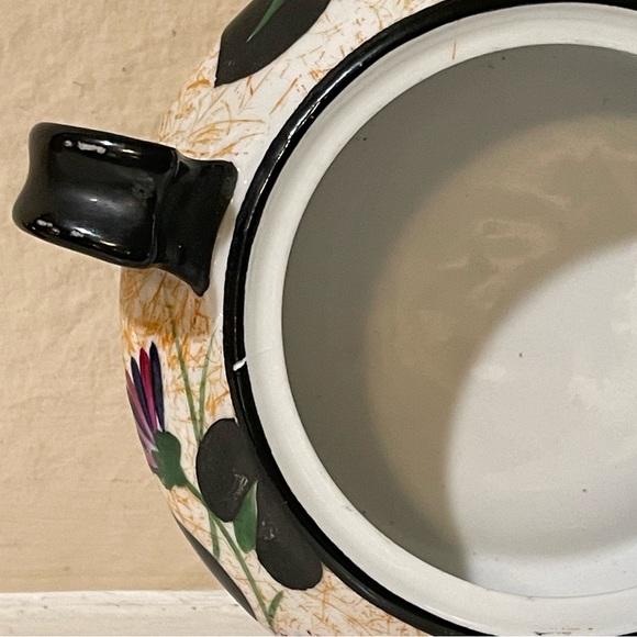 Vintage hand painted Meito china sugar bowl and creamer - Picture 7 of 16